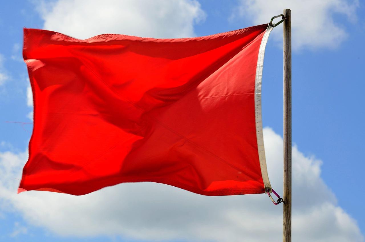 red flag, warning, beach, ocean, lifeguard, safety, sign, flag, dangerous, red, symbol, danger, sea, caution, water, sky, wind, hazard, coast, forbidden, summer, color, coastline, shore, swimming, weather, alert, nature, red flag, red flag, red flag, red flag, red flag